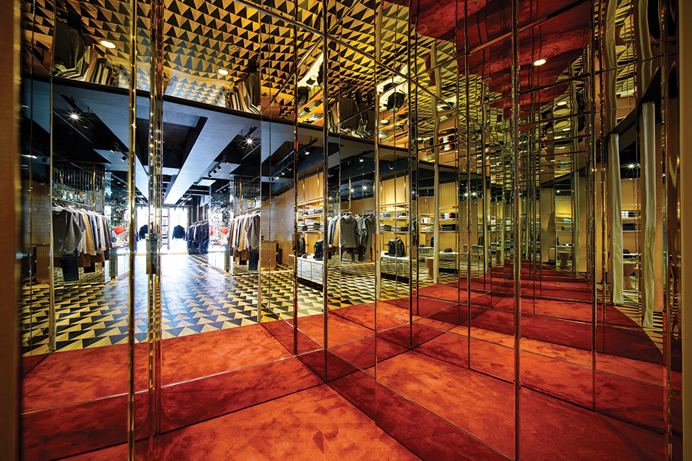 The interior of Ami